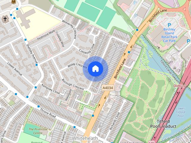 House for rent in Causeway Green, West Midlands