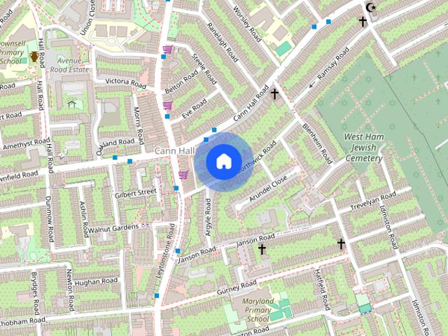 House for rent in Cann Hall, Greater London