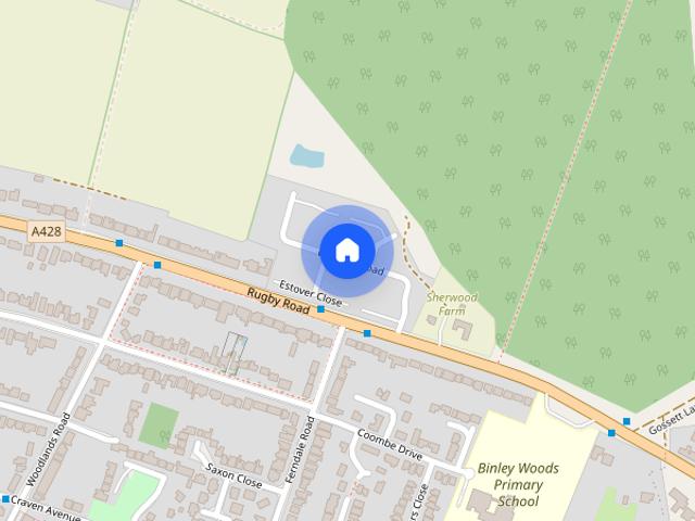 House for rent in Brandon, Rugby