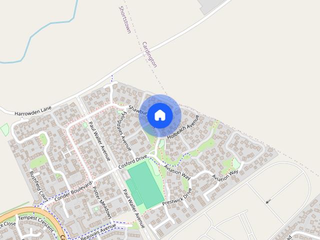 House for rent in Shortstown, Bedford