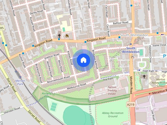 Apartment for rent in London Borough of Merton, Merton Park