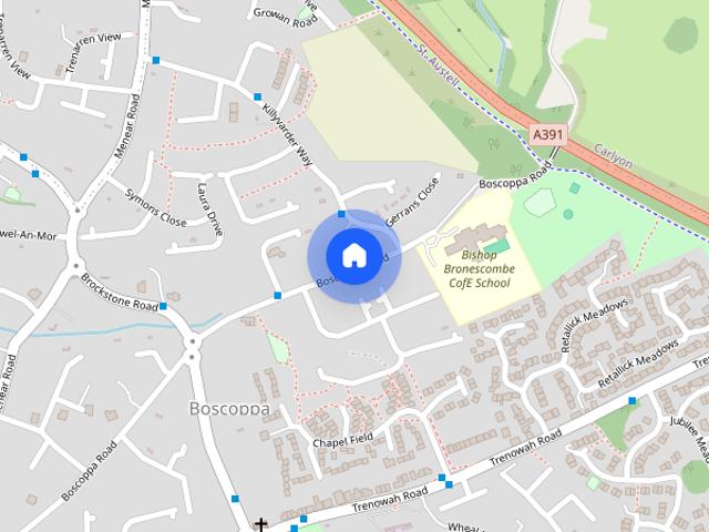 House for rent in Boscoppa, St. Austell