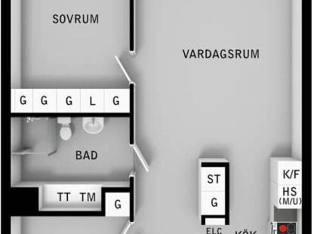 Bostadsrätt till salu i Älvsjö, Botkyrka