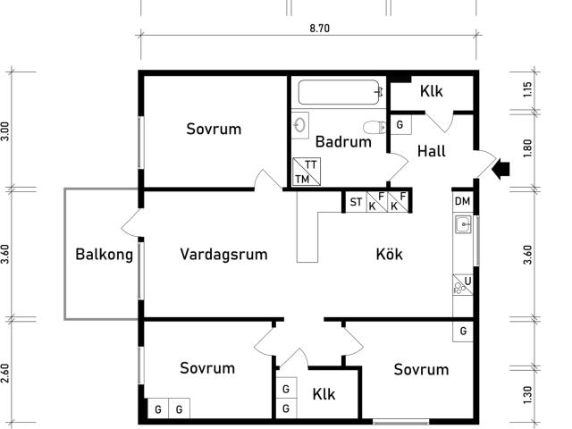 Bostadsrätt till salu i Angered, Göteborg