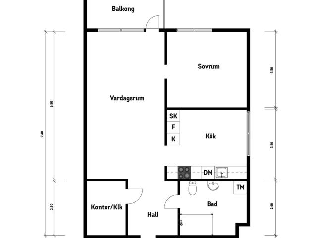 Bostadsrätt till salu i Angered