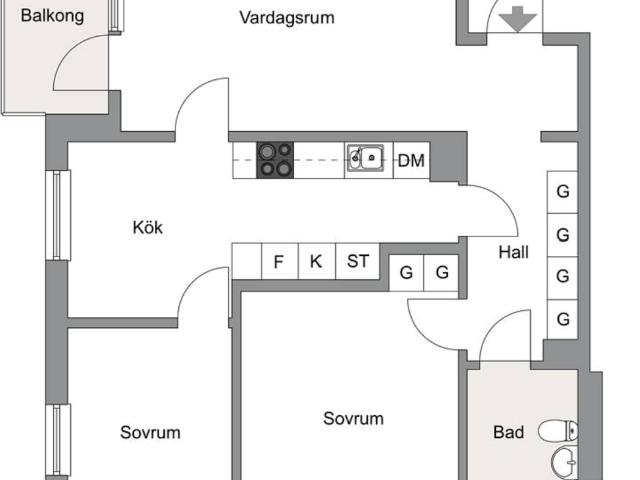 Bostadsrätt till salu i Bålsta, Uppsala