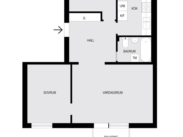 Bostadsrätt till salu i Botkyrka, Stockholm