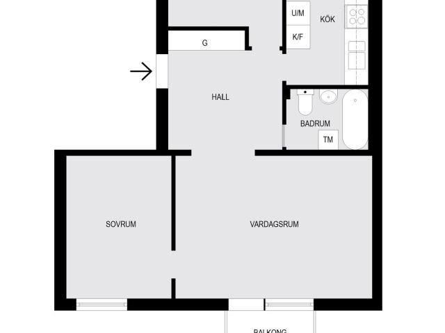 Bostadsrätt till salu i Botkyrka, Stockholm