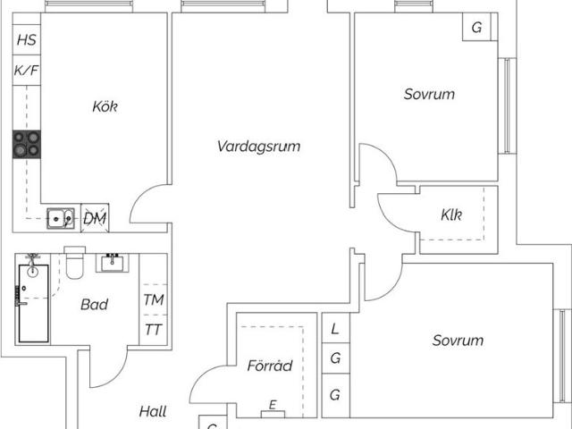 Bostadsrätt till salu i Botkyrka, Stockholm