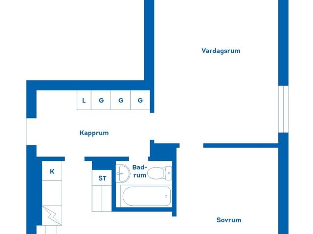 Bostadsrätt till salu i Tullen, Borås