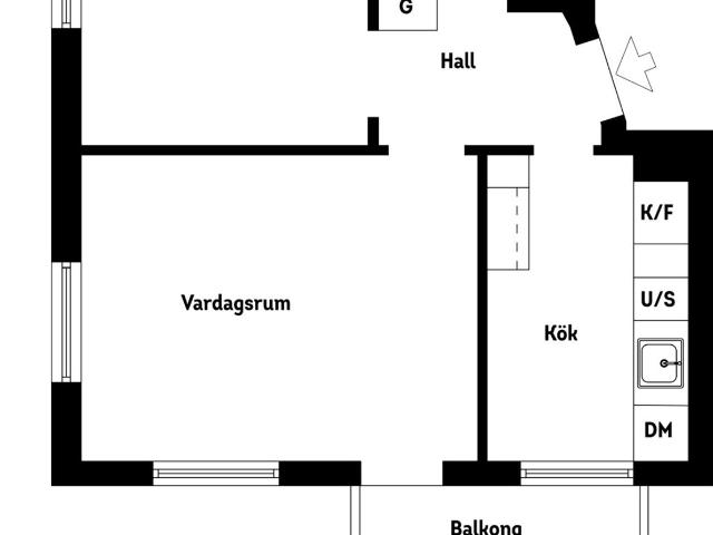 Bostadsrätt till salu i Botkyrka, Stockholm