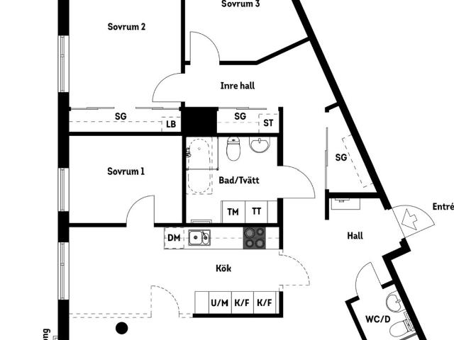 Bostadsrätt till salu i Botkyrka, Stockholm