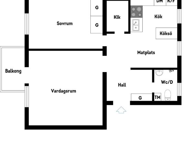 Bostadsrätt till salu i Botkyrka, Stockholm