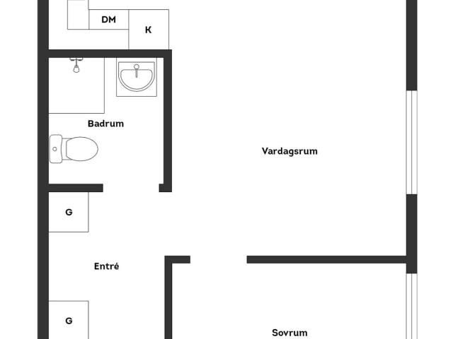 Bostadsrätt till salu i Brunflo, Jämtland
