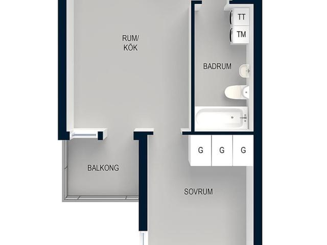 Bostadsrätt till salu i Botkyrka, Stockholm