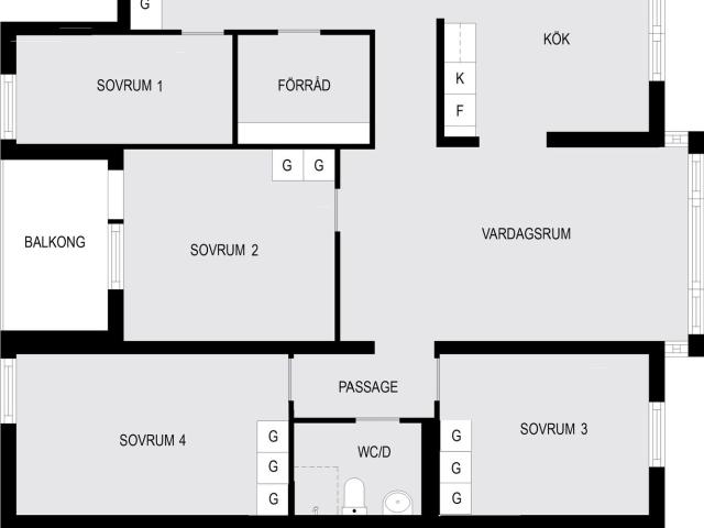 Bostadsrätt till salu i Botkyrka, Stockholm