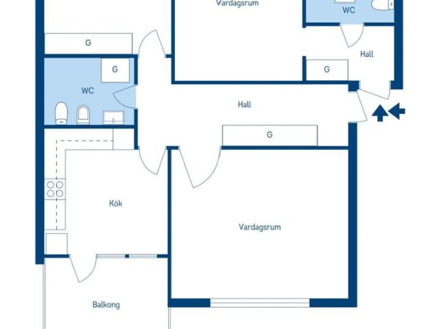 Bostadsrätt till salu i Ersmark, Västerbottens län