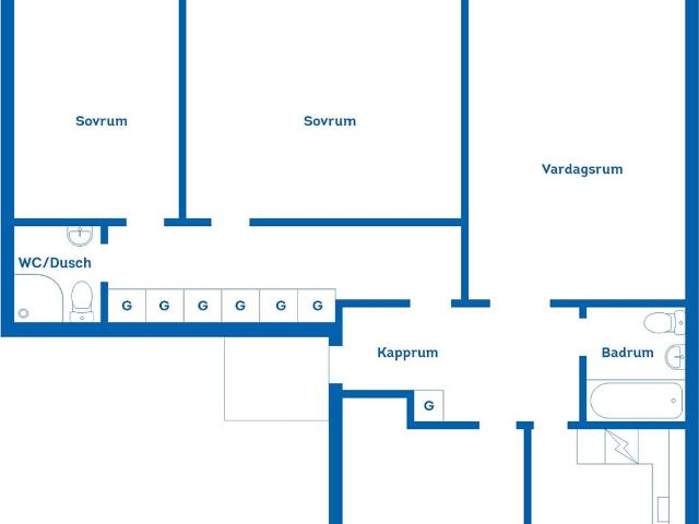 Bostadsrätt till salu i Eskilstuna, Södermanland