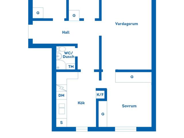 Bostadsrätt till salu i Nyfors, Eskilstuna