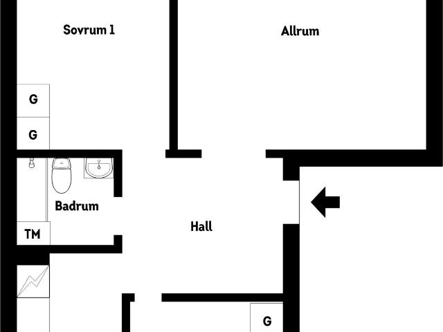 Bostadsrätt till salu i Eslöv, Skåne