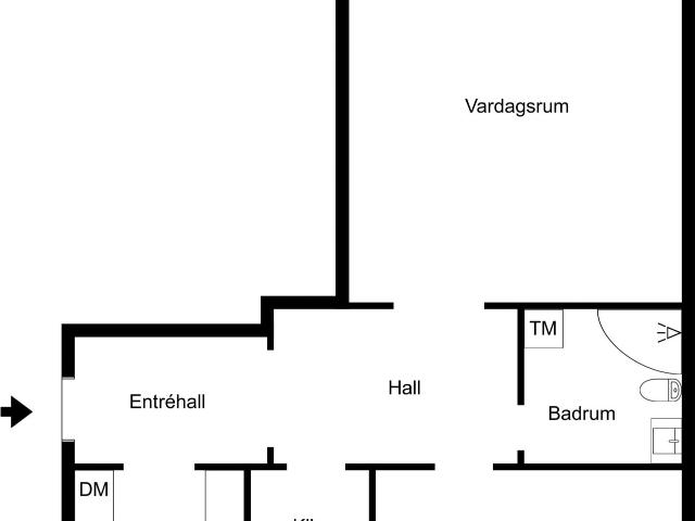 Bostadsrätt till salu i Eslöv, Skåne