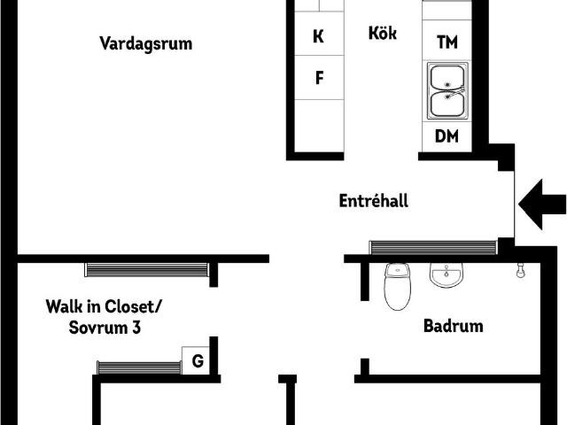 Bostadsrätt till salu i Eslöv, Skåne