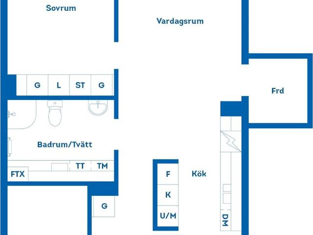 Bostadsrätt till salu i Falkenberg, Halland
