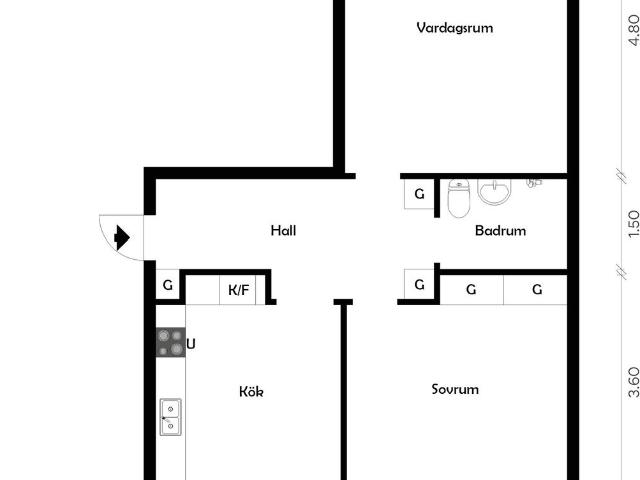 Bostadsrätt till salu i Falköping, Västra Götaland