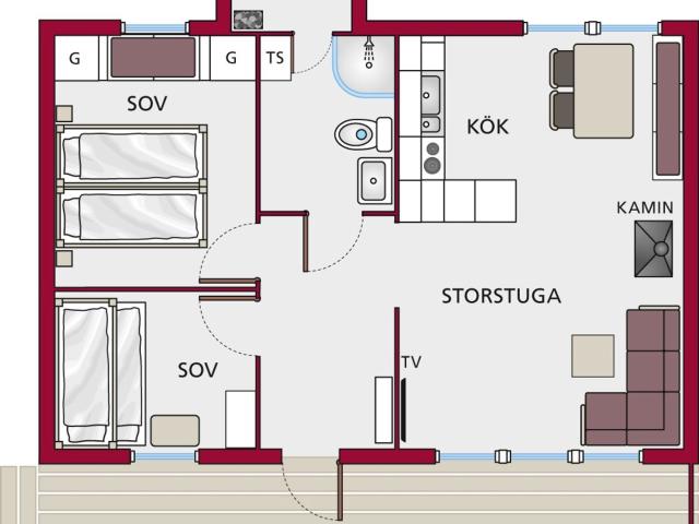 Bostadsrätt till salu i Dalarna