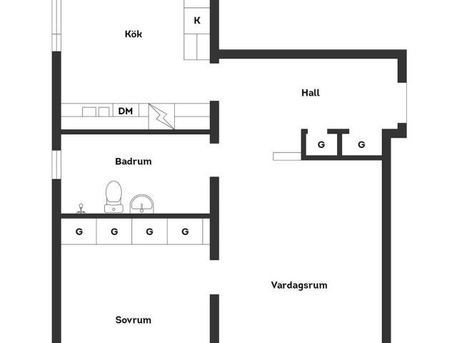 Bostadsrätt till salu i Östersund, Jämtland