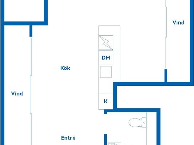 Bostadsrätt till salu i Villastan, Gävle