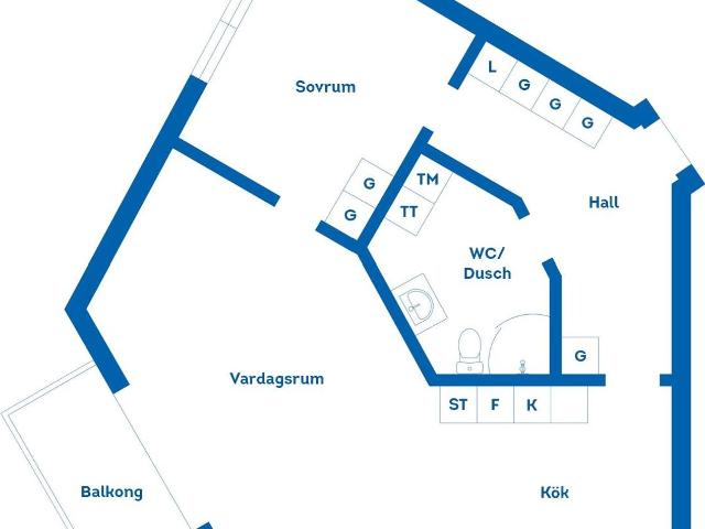 Bostadsrätt till salu i Gnesta, Södermanland