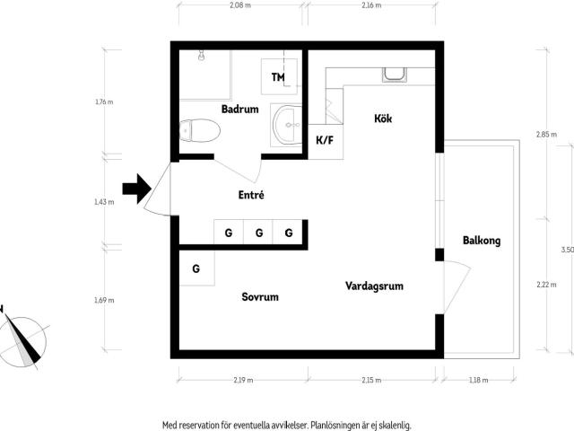 Bostadsrätt till salu i Centrum, Göteborg