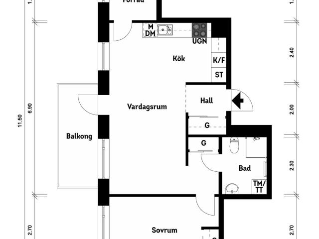 Bostadsrätt till salu i Kviberg, Göteborg