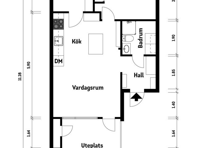 Bostadsrätt till salu i Kviberg, Göteborg