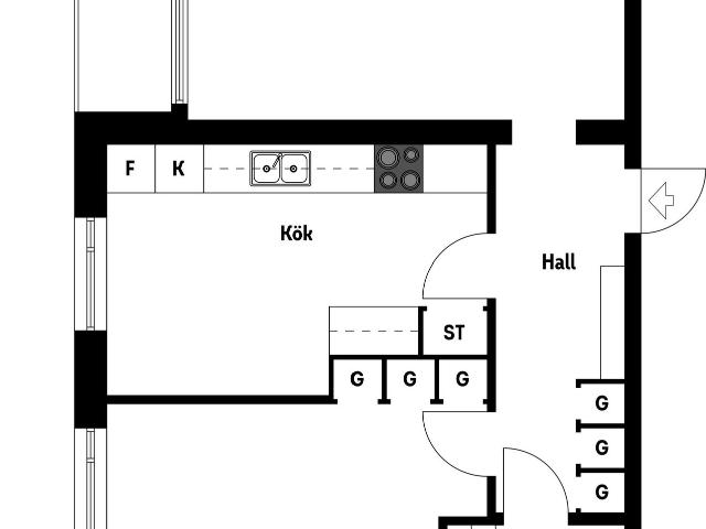 Bostadsrätt till salu i Gustavsberg, Stockholm