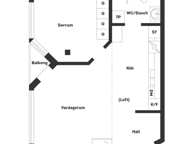 Bostadsrätt till salu i Gustavsberg, Stockholm