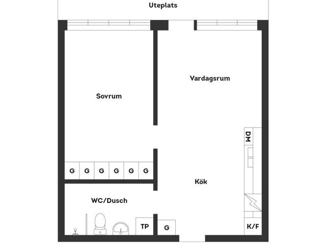 Bostadsrätt till salu i Gustavsberg, Stockholm