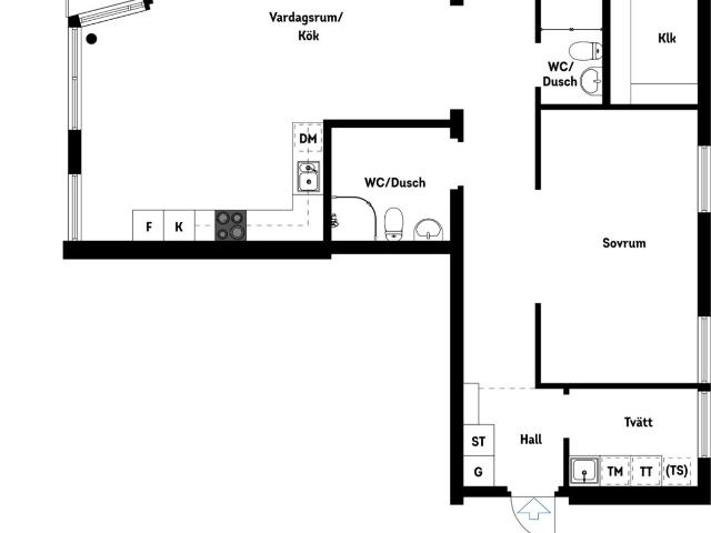 Bostadsrätt till salu i Sjogarp, Habo