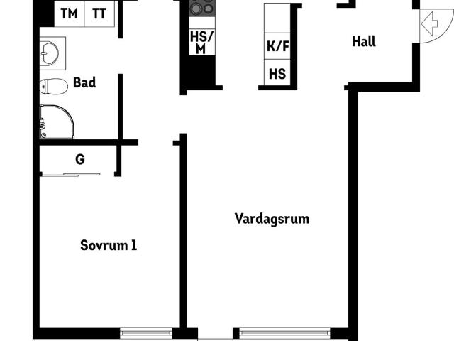 Bostadsrätt till salu i Botkyrka, Stockholm