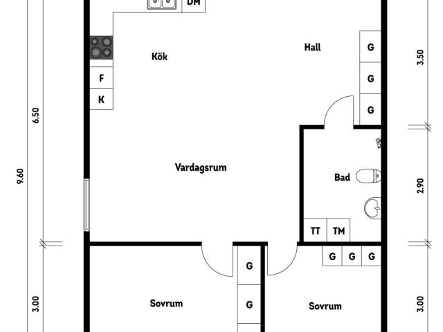 Bostadsrätt till salu i Häljarp, Skåne