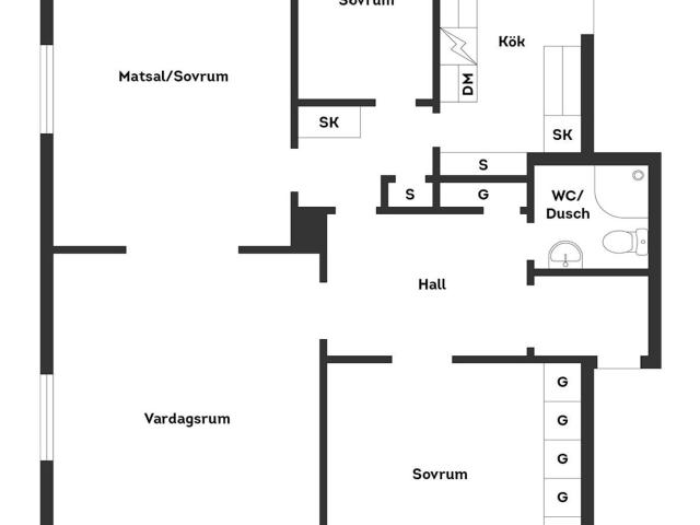 Bostadsrätt till salu i Halmstad, Halland