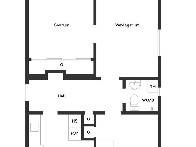 Bostadsrätt till salu i Halmstad, Halland