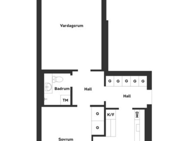 Bostadsrätt till salu i Halmstad, Halland