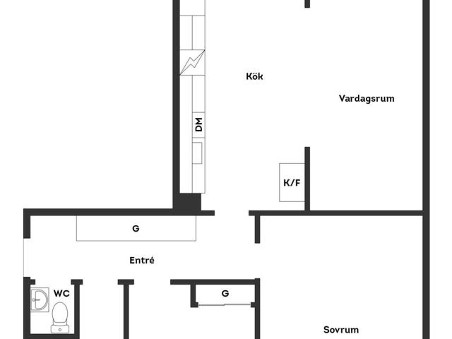 Bostadsrätt till salu i Halmstad, Halland