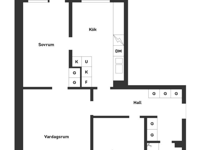 Bostadsrätt till salu i Halmstad, Halland