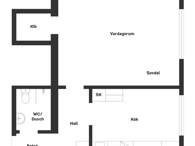 Bostadsrätt till salu i Halmstad, Halland