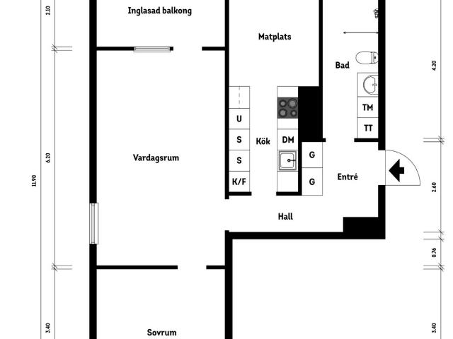 Bostadsrätt till salu i Helsingborg, Skåne