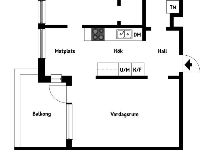 Bostadsrätt till salu i Söder, Helsingborg