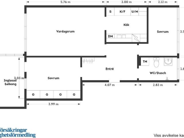 Bostadsrätt till salu i Backatorp, Göteborg